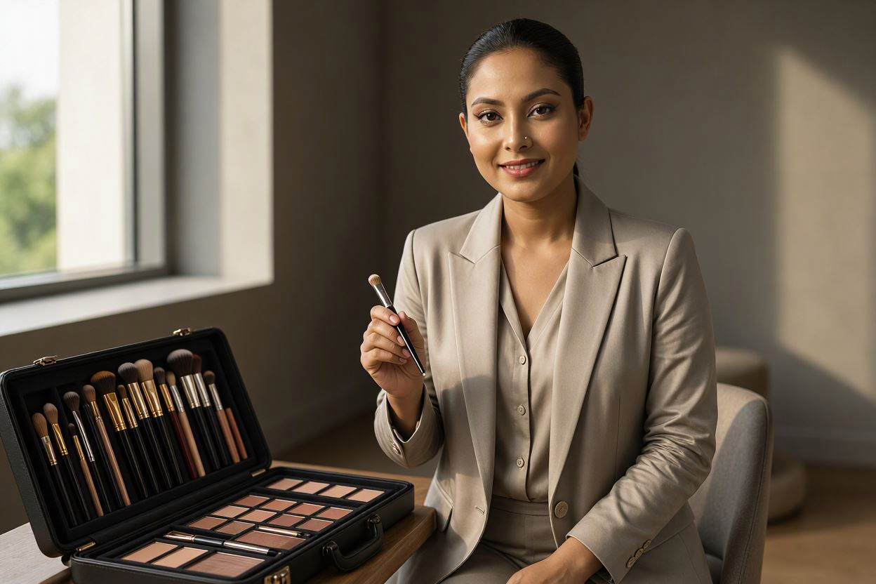 Rounak Sultan Ahmad — founder and lead makeup artist at Therounak, Patna